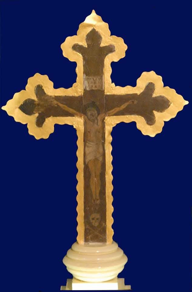The ancient processional cross
