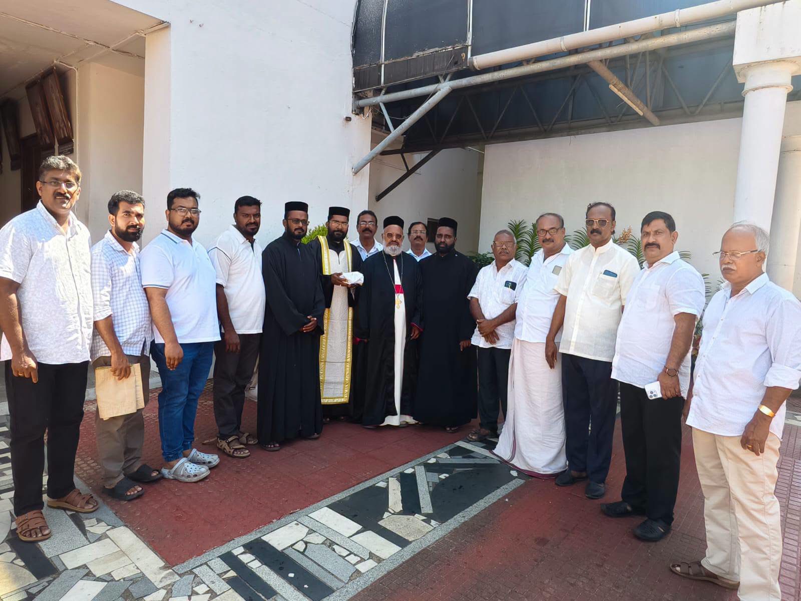 Relics of St. Gregorios of Parumala enshrined