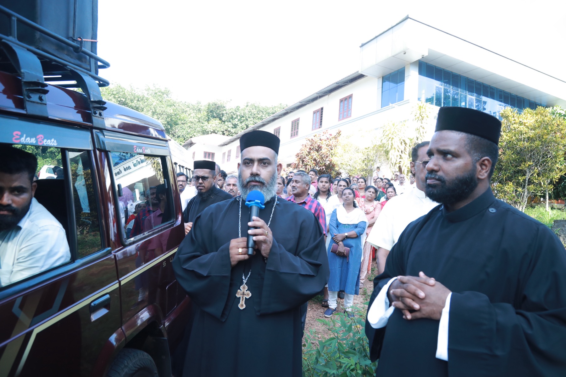 Relics of St. Gregorios of Parumala enshrined