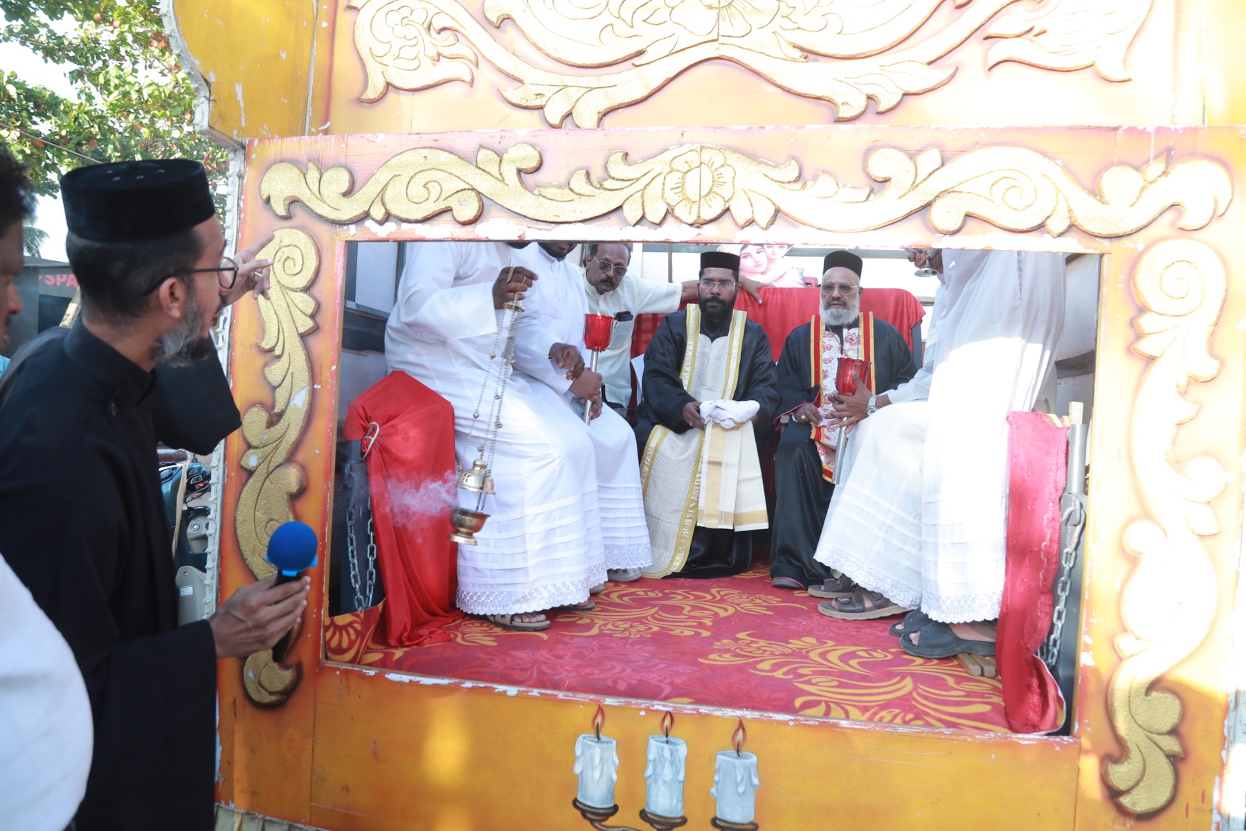 Relics of St. Gregorios of Parumala enshrined