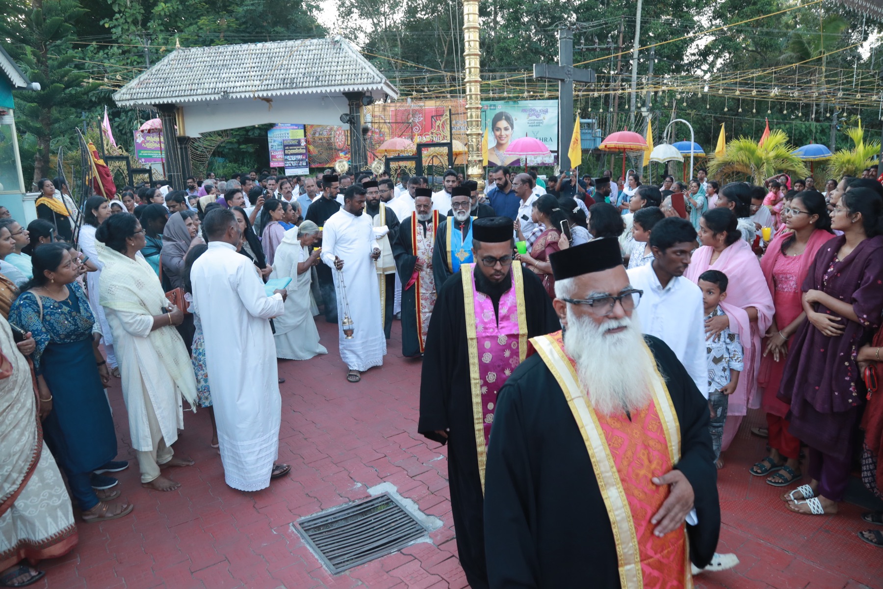 Relics of St. Gregorios of Parumala enshrined