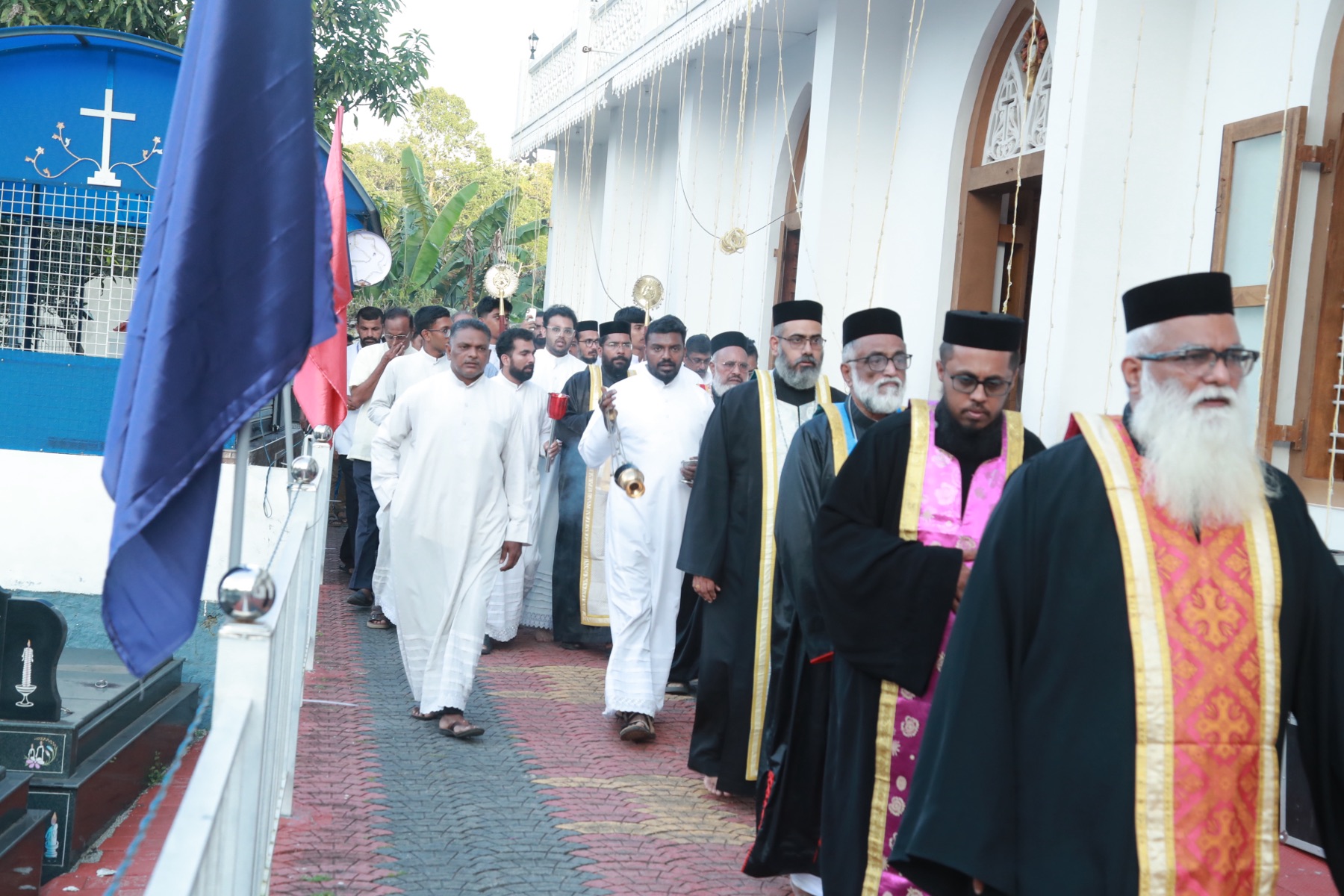 Relics of St. Gregorios of Parumala enshrined