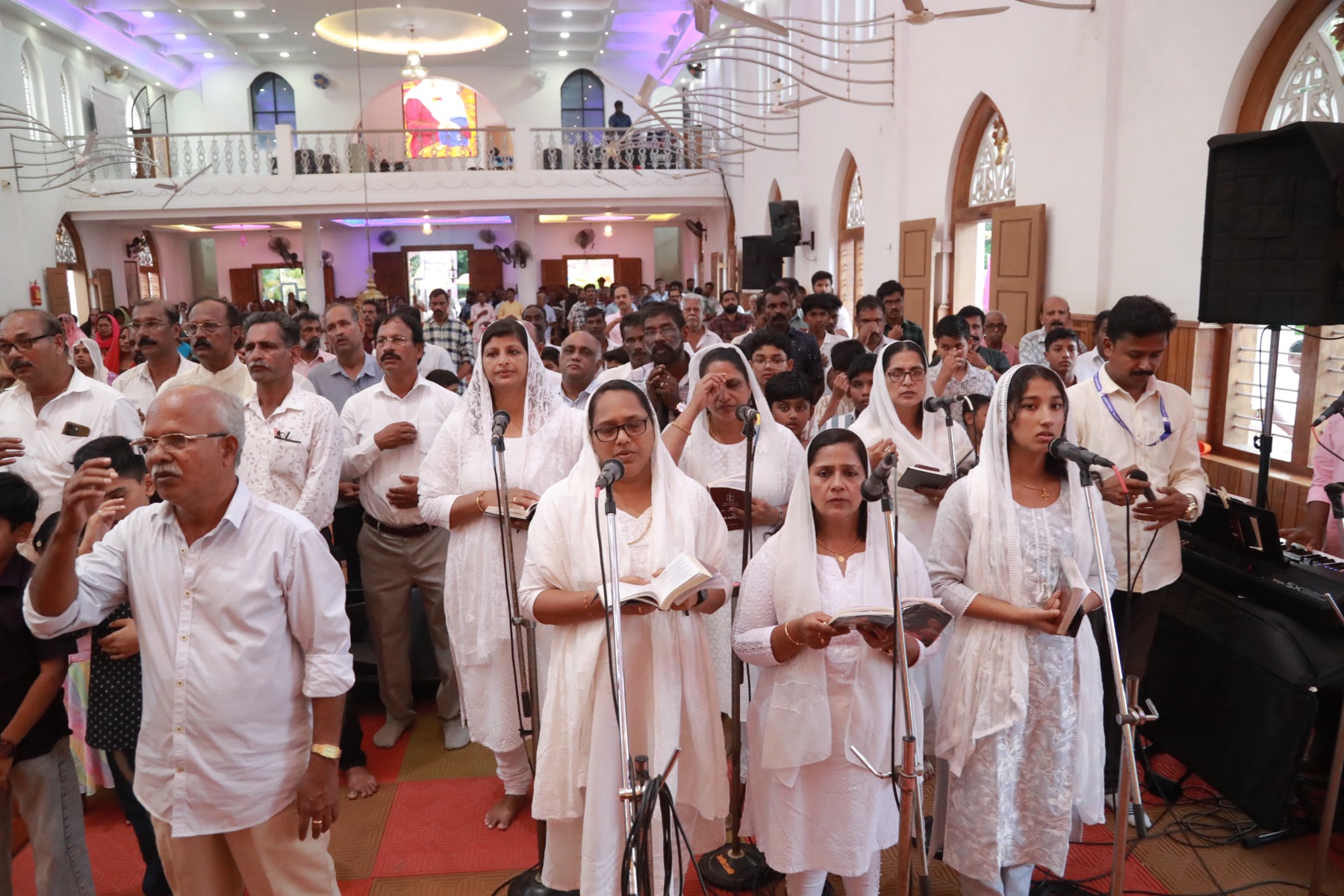 Relics of St. Gregorios of Parumala enshrined