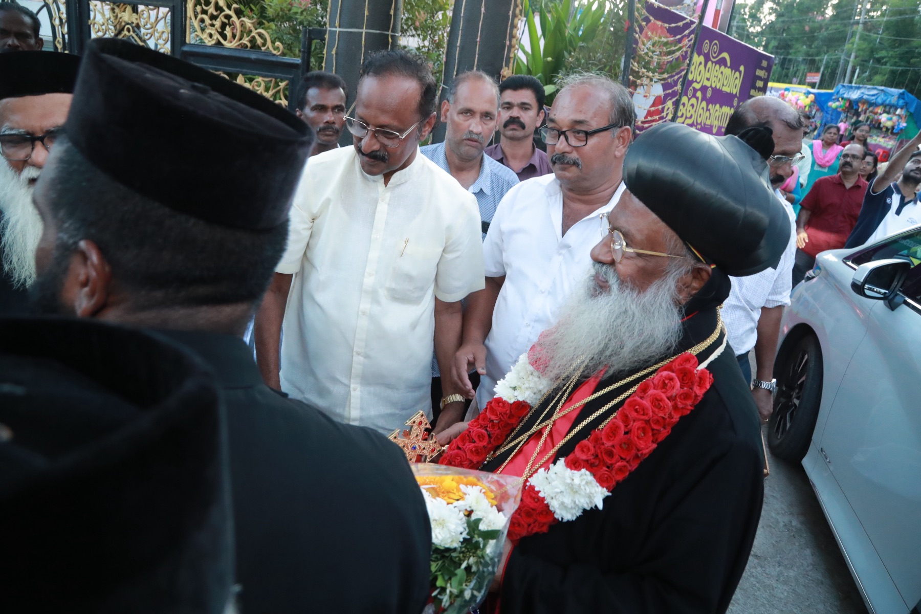 Relics of St. Gregorios of Parumala enshrined