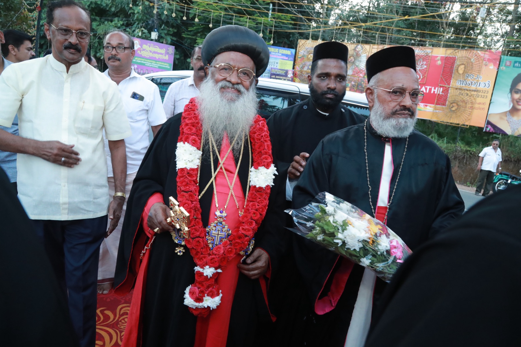 Relics of St. Gregorios of Parumala enshrined