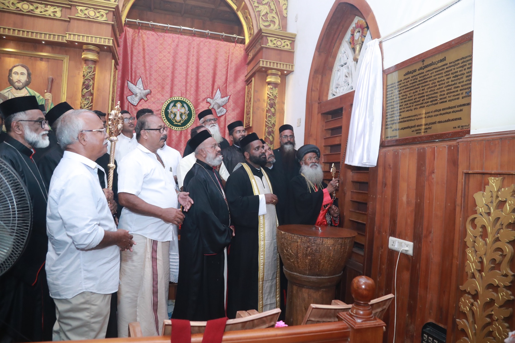 Relics of St. Gregorios of Parumala enshrined